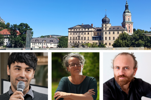 Netzwerktreffen in Greiz mit André Kranich, Grit Körmer und Nils Volkmann.